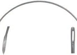 #502 4 inch - Curved 3-Square Point