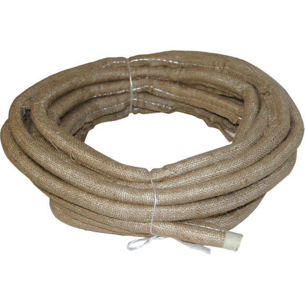 Burlap Covered Edge Roll 1/2 inch